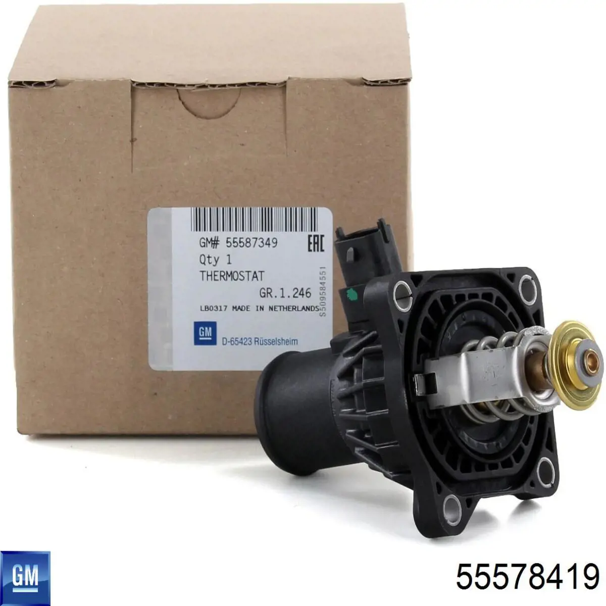 Do koszyka 55578419 General Motors Termostat