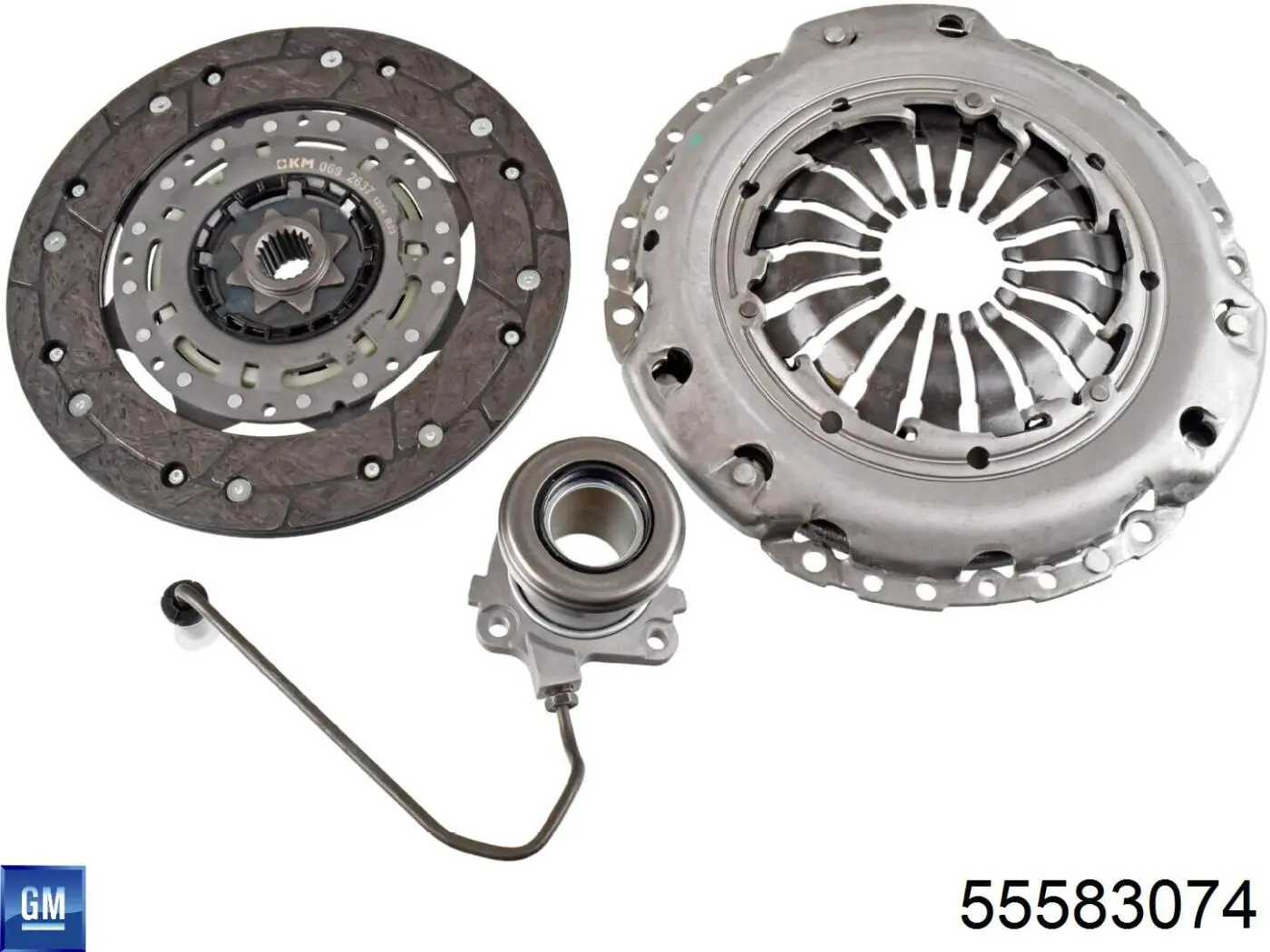 Cylinder roboczy sprzęgła (wysprzęglik) w komplecie z łożyskiem wyciskowym General Motors 55583074 cena, od 47,57 USD