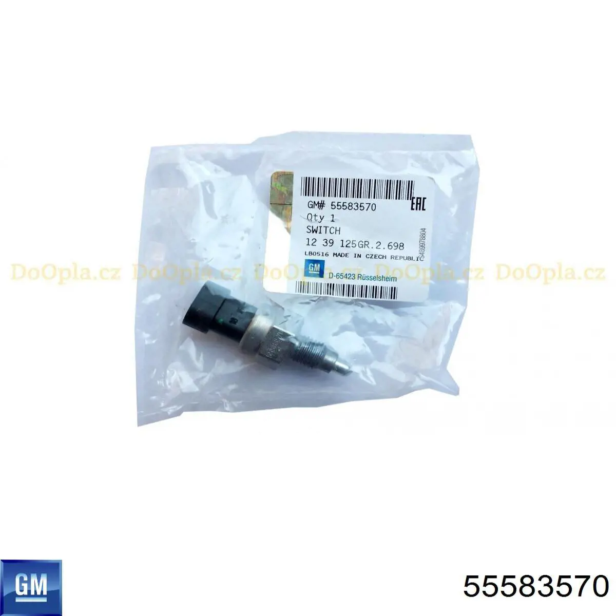 Czujnik włączania światła cofania 55583570 General Motors