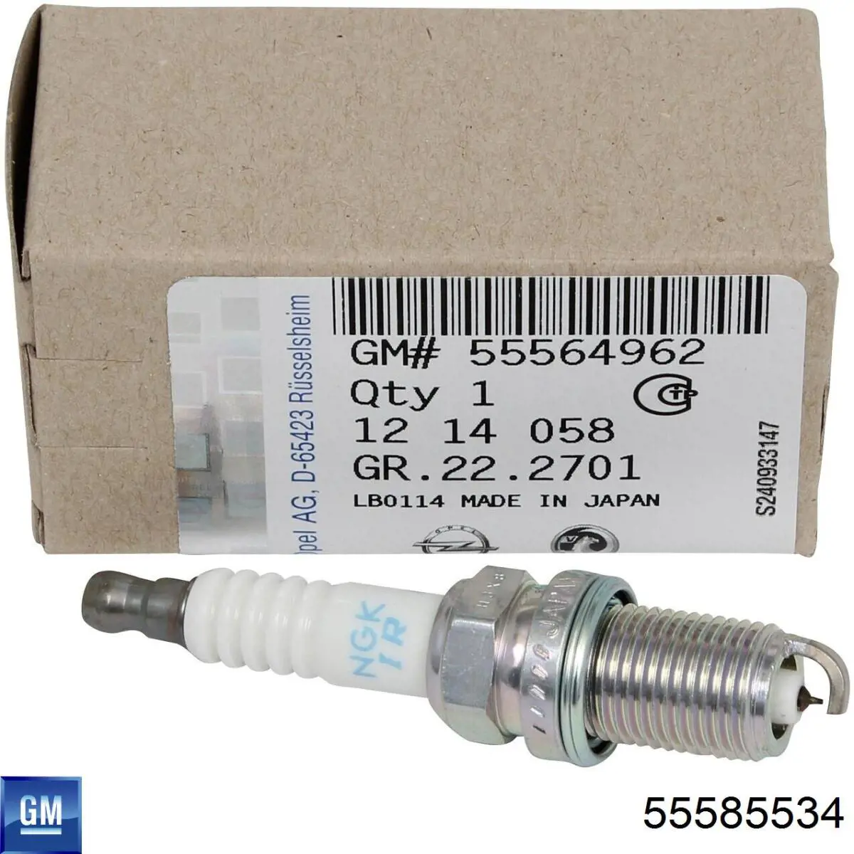Do koszyka 55585534 General Motors Świeca zapłonowa