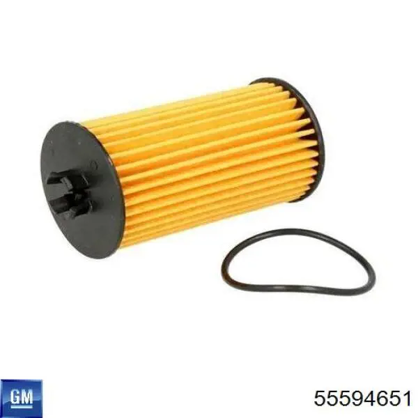 Do koszyka 55594651 General Motors Filtr oleju