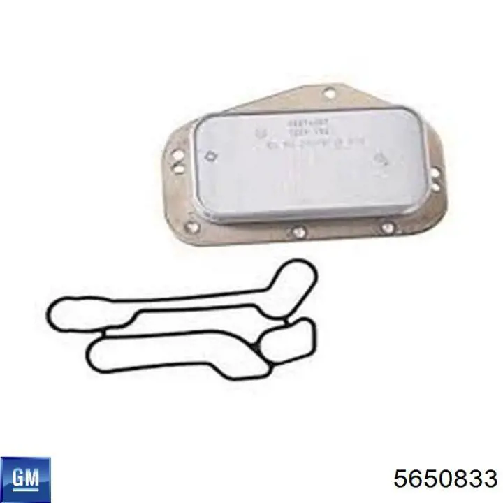 Chłodnica oleju General Motors 5650833 cena, od 37,54 USD
