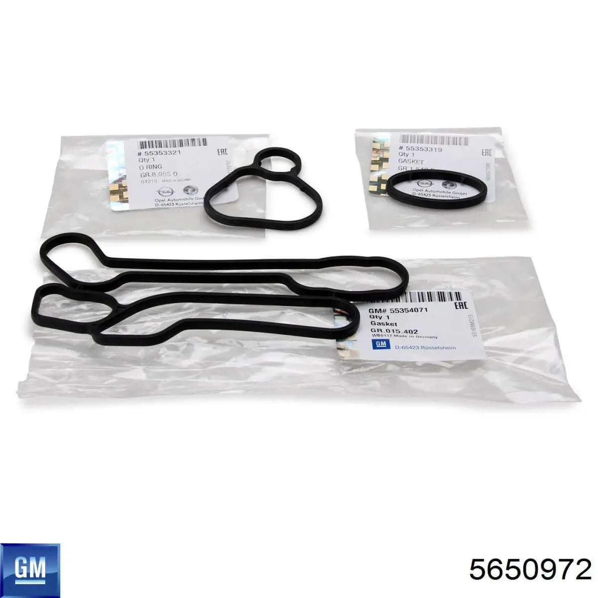 5650972 General Motors Uszczelka adaptera filtra oleju