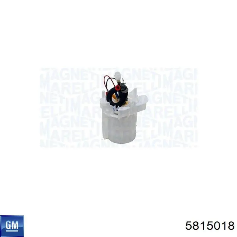 Moduł pompy paliwowej z czujnikiem poziomu paliwa 5815018 General Motors