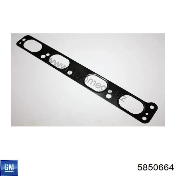 Uszczelka kolektora ssącego górna 5850664 General Motors
