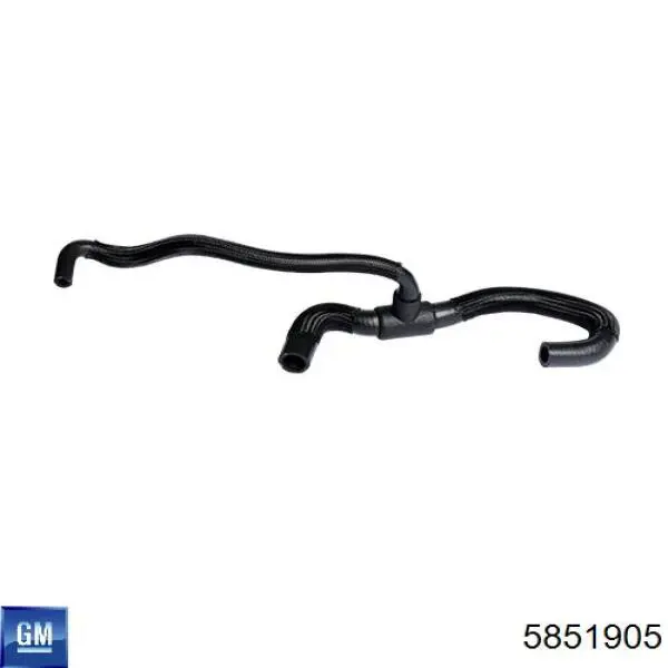 Przewód (króciec) układu chłodzenia General Motors 5851905 cena, od 17,97 USD