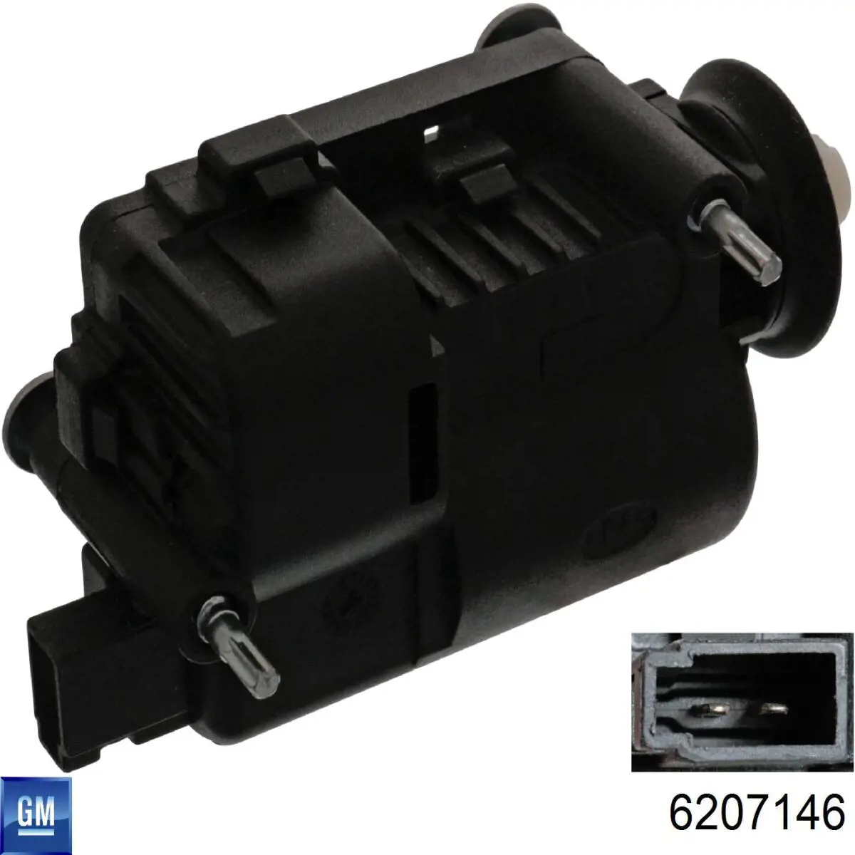 Do koszyka 6207146 General Motors Silniczek otwierania klapki wlewu paliwa