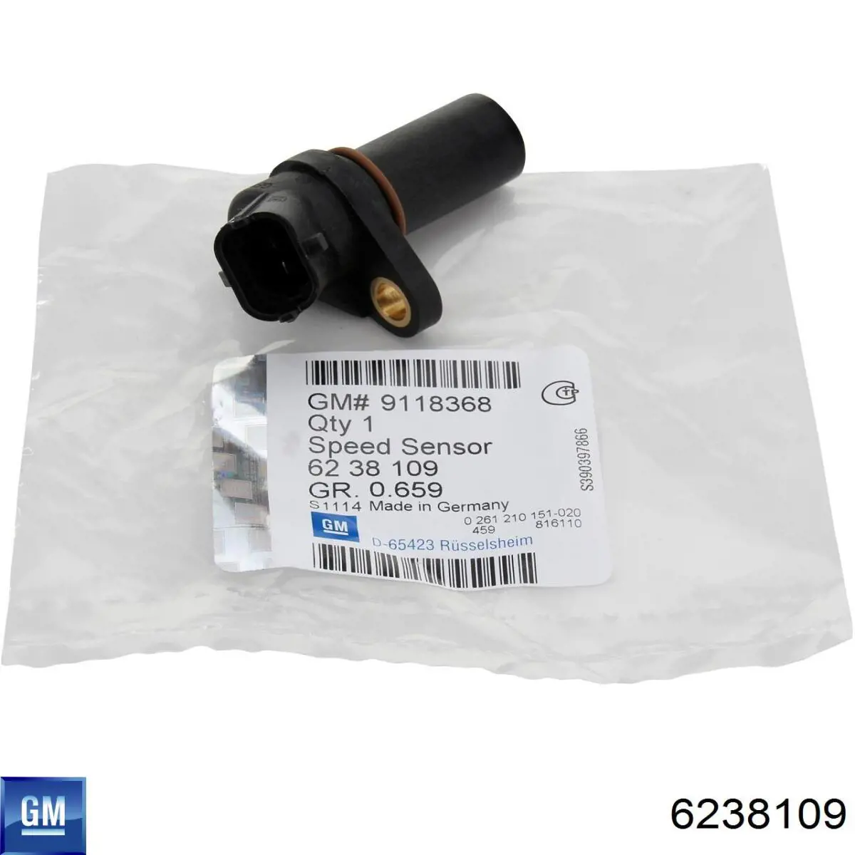 Czujnik położenia wału korbowego 6238109 General Motors