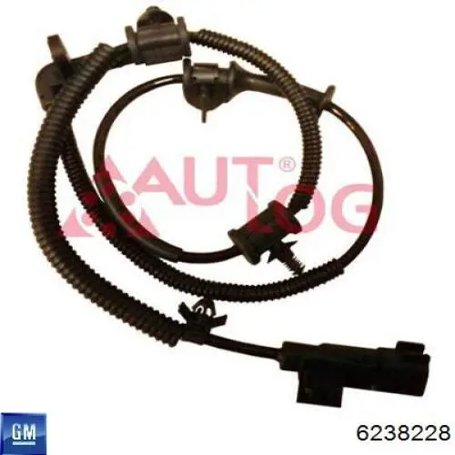 Do koszyka 6238228 General Motors Czujnik ABS przedni