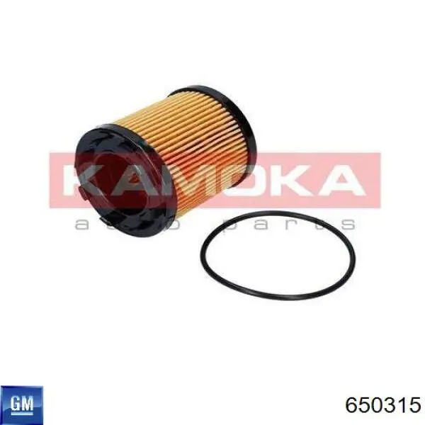 Filtr oleju General Motors 650315 cena, od 6,29 USD