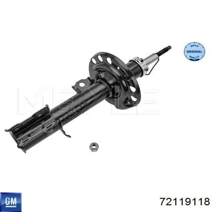 Amortyzator przedni prawy 72119118 General Motors