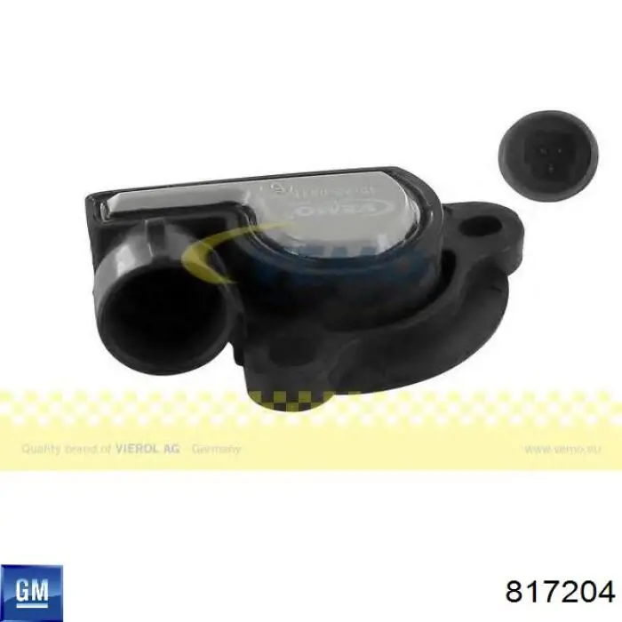 Czujnik położenia przepustnicy (potencjometr) 817204 General Motors