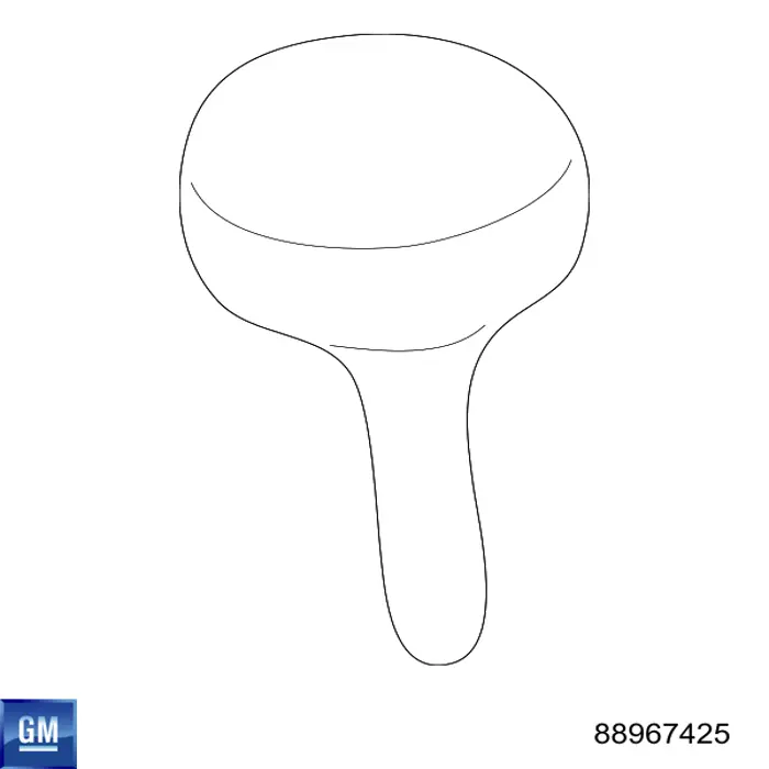 88967425 General Motors Sworzeń wahacza dolny