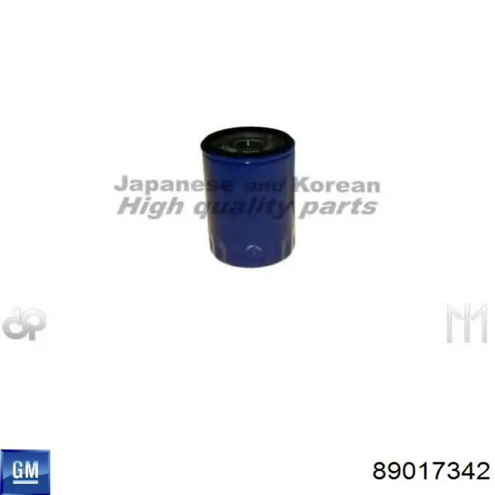 Do koszyka 89017342 General Motors Filtr oleju