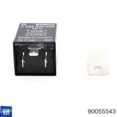 Przekaźnik kierunkowskazów General Motors 90055543 cena, od 5,97 USD