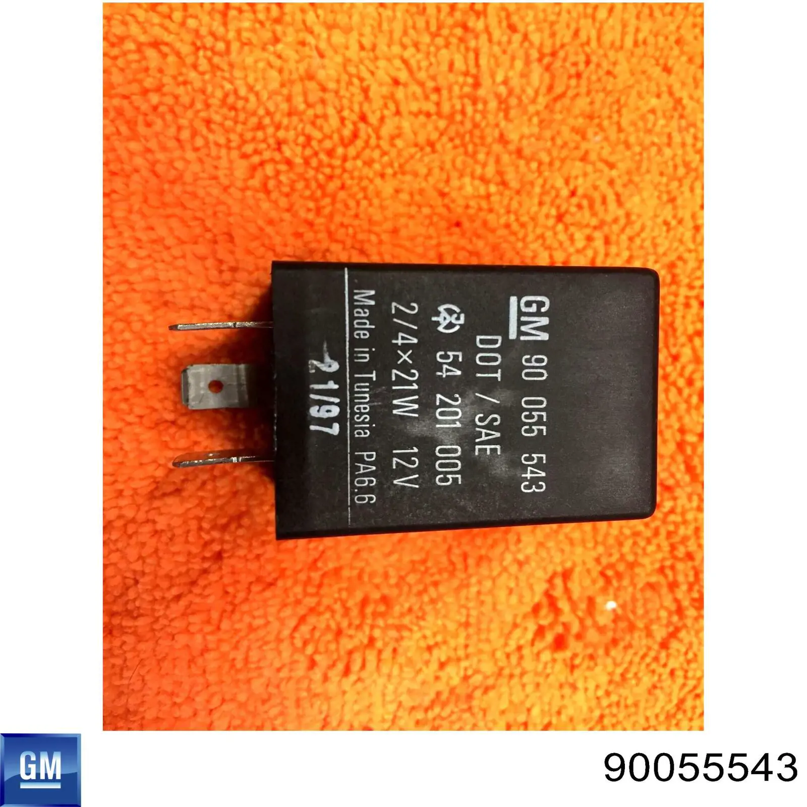 Do koszyka 90055543 General Motors Przekaźnik kierunkowskazów