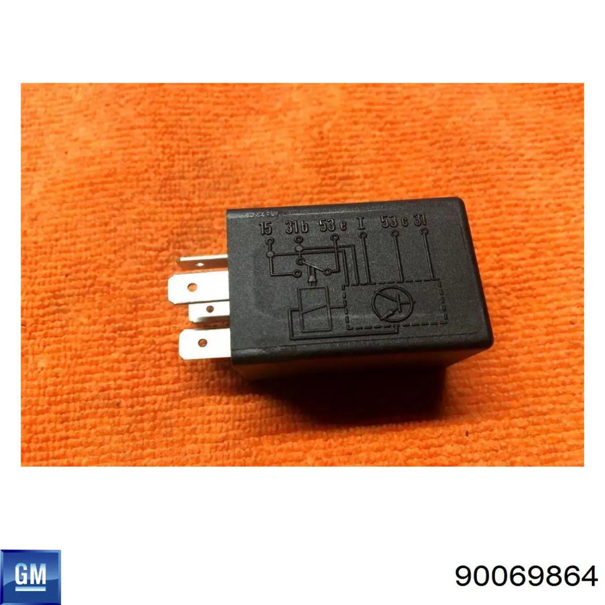 Przekaźnik sterownika wycieraczek General Motors 90069864 cena, od 17,60 USD