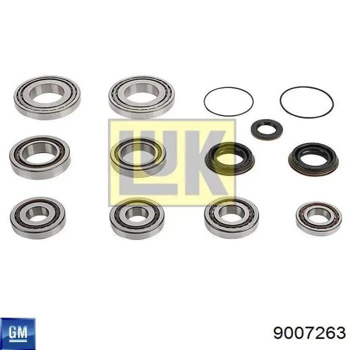Łożysko skrzyni biegów 55583260 General Motors
