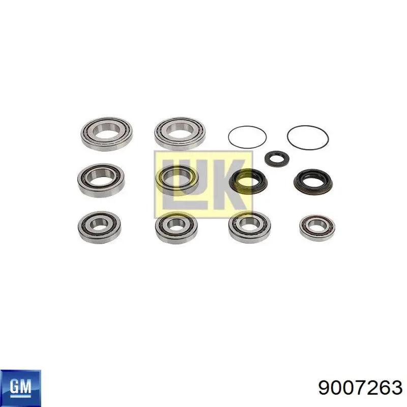 Do koszyka 55583260 General Motors Łożysko skrzyni biegów
