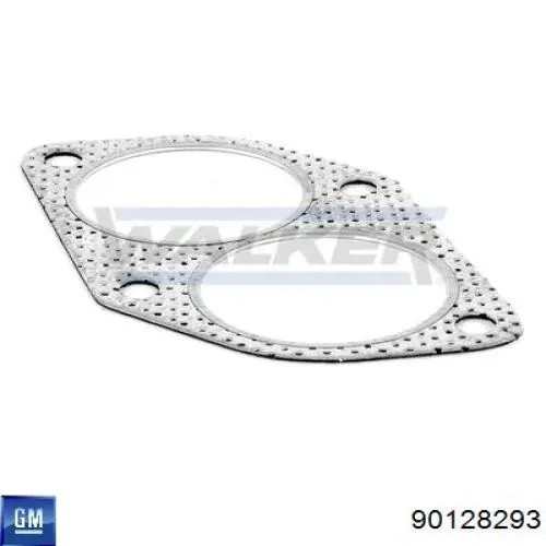 Uszczelka rury odbiornika tłumika General Motors 90128293