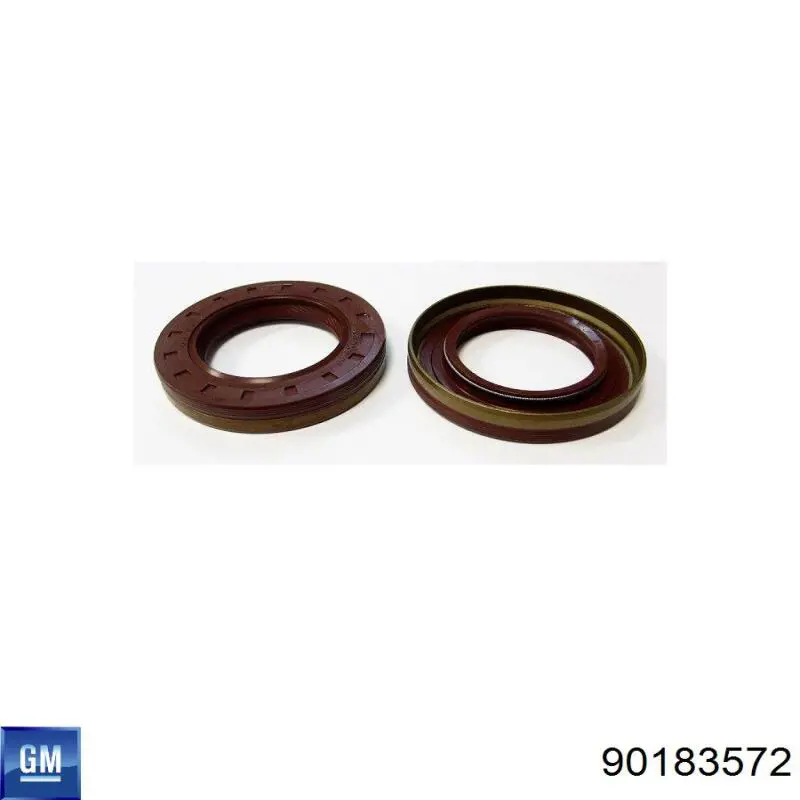 Uszczelniacz wału korbowego przedni General Motors 90183572