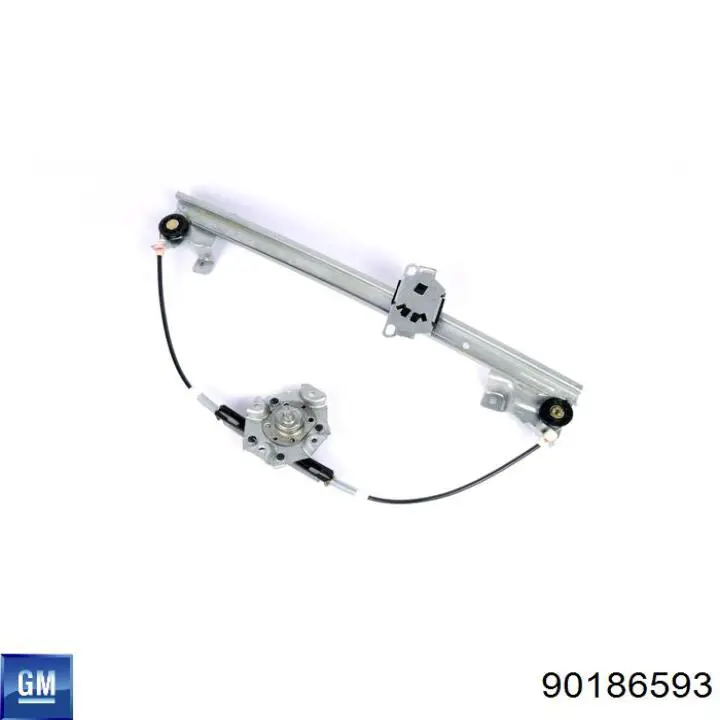 Mechanizm podnoszenia szyby drzwi przednich lewych General Motors 90186593 cena, od 22,10 USD