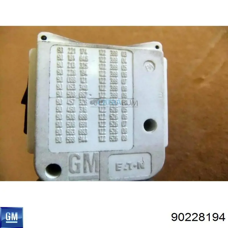 Do koszyka 90228194 General Motors Przełącznik zespolony lewy
