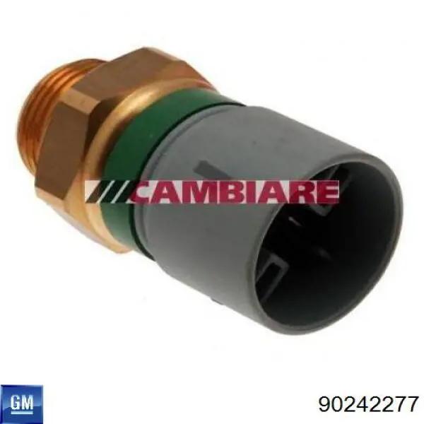Czujnik temperatury płynu chłodzącego (włączenia wentylatora chłodnicy) 90242277 General Motors