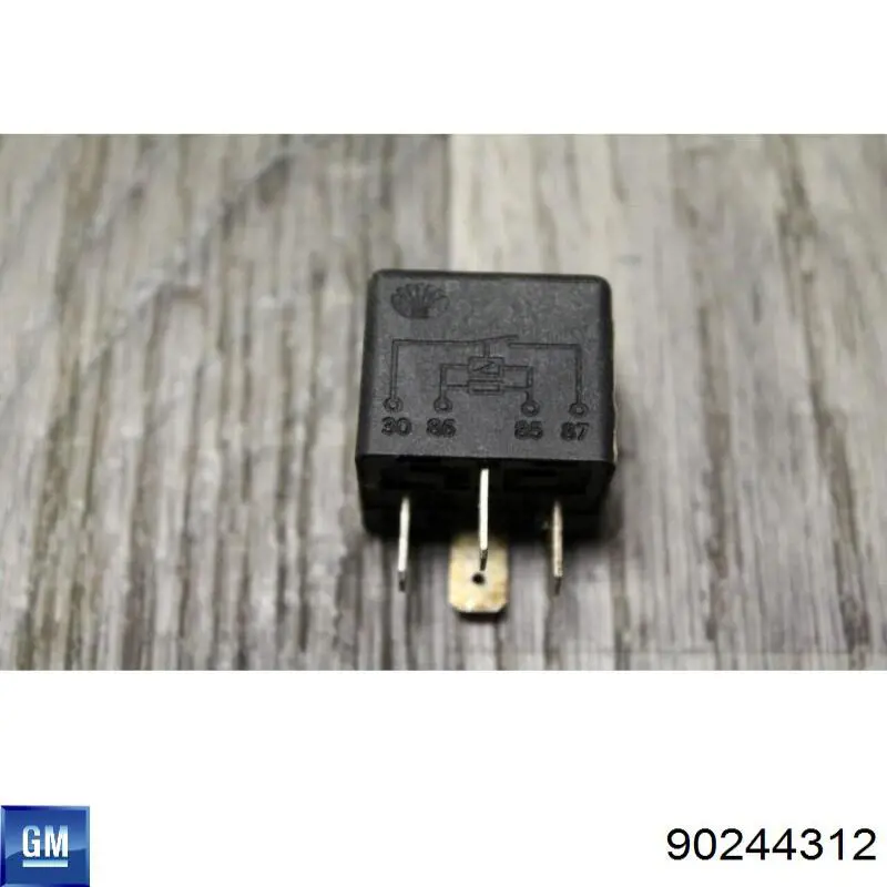 Do koszyka 90244312 General Motors Przekaźnik wentylatora