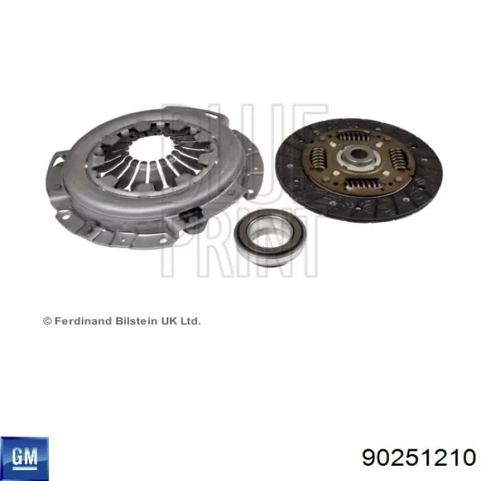 Łożysko wyciskowe sprzęgła 90251210 General Motors