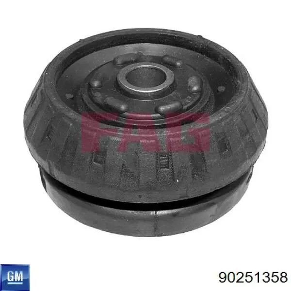 Do koszyka 90251358 General Motors Poduszka amortyzatora przedniego