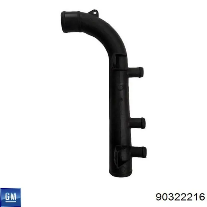 Przewód (króciec) układu chłodzenia General Motors 90322216 cena, od 7,75 USD