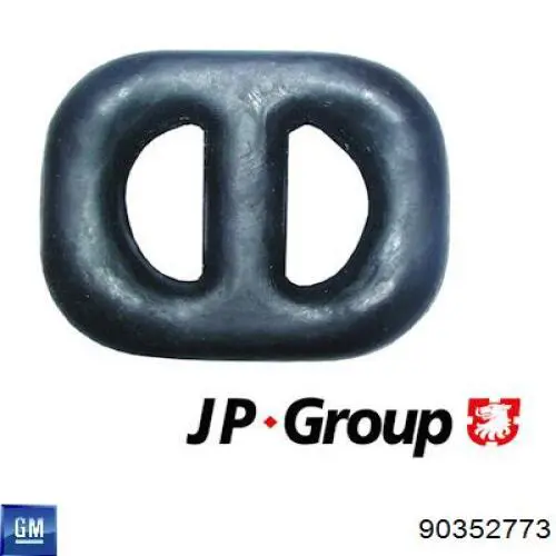 Poduszka mocowania tłumika 90352773 General Motors