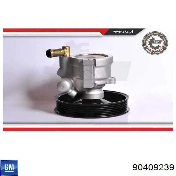 Pompa wspomagania hydraulicznego kierownicy 90409239 General Motors