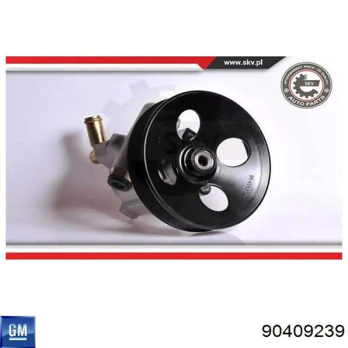 Pompa wspomagania hydraulicznego kierownicy 90409239 General Motors