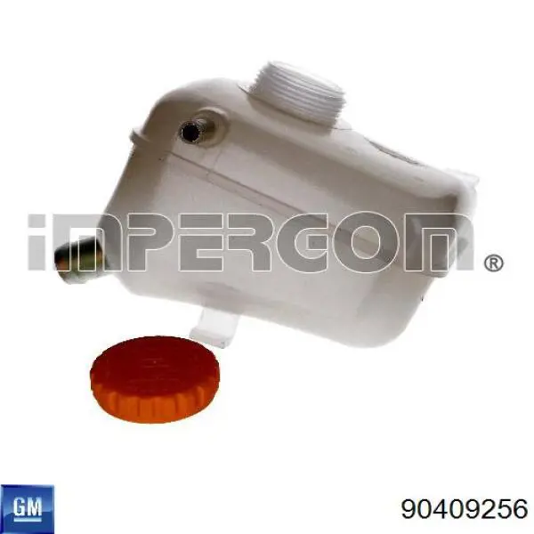 Do koszyka 90409256 General Motors Pokrywa (korek) zbiornika wyrównawczego