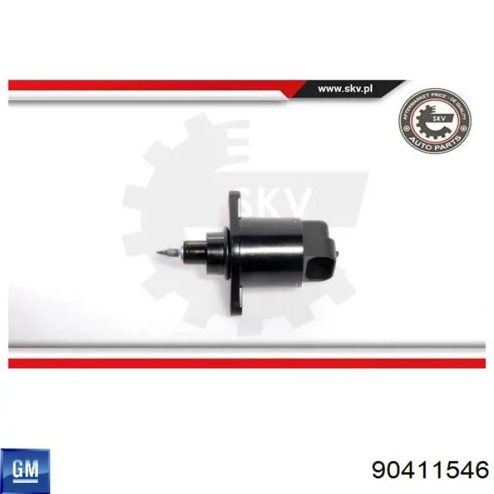 90411546 General Motors Regulator biegu jałowego