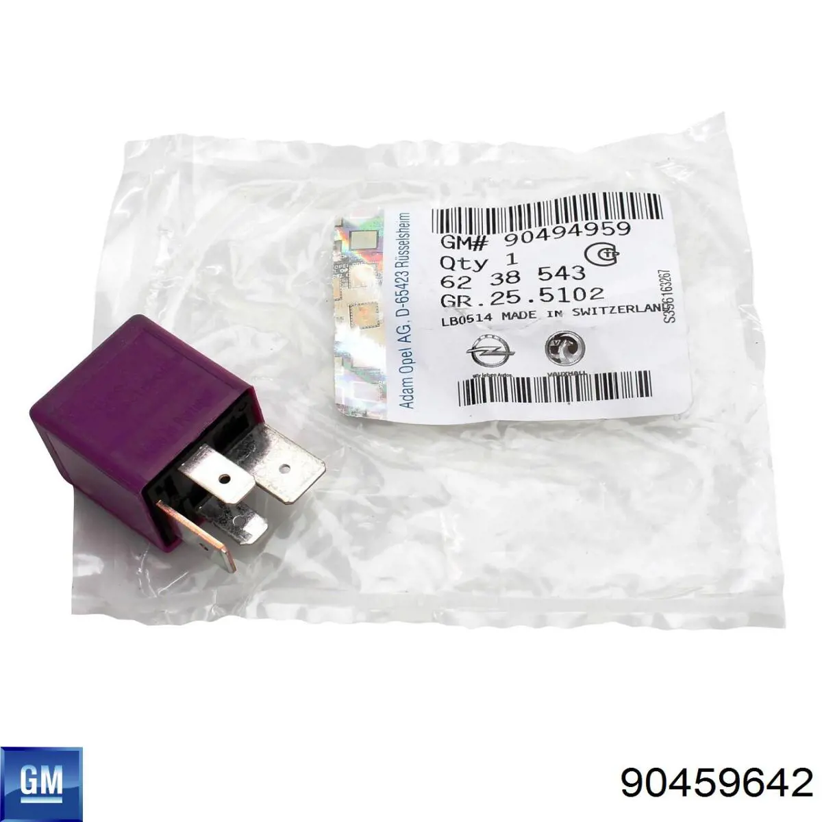 Przekaźnik pompy paliwa elektrycznej General Motors 90459642 cena, od 8,87 USD