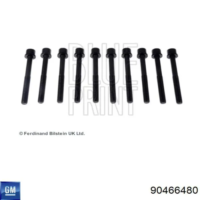 Śruba głowicy cylindrów General Motors 90466480 cena, od 2,17 USD