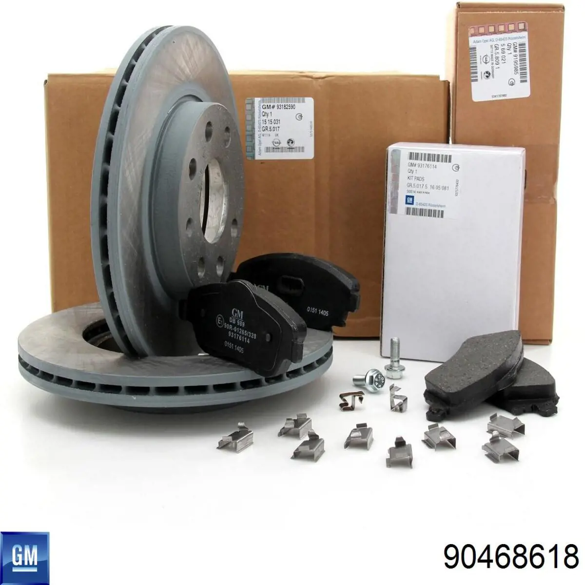 Poduszka amortyzatora przedniego 90468618 General Motors