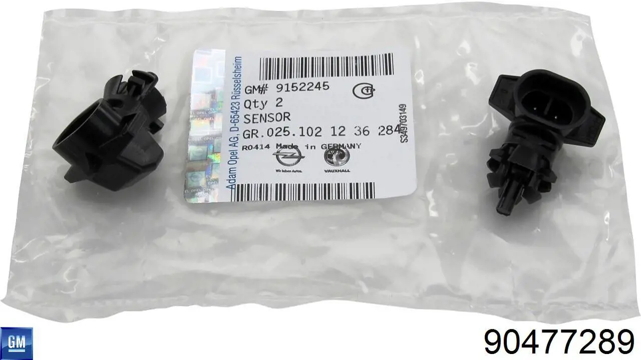 Do koszyka 90477289 General Motors Czujnik temperatury zewnętrznej