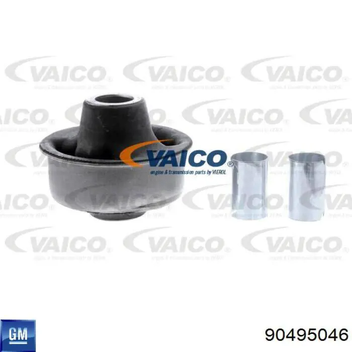 Silentblock przedniego wahacza dolnego 90495046 General Motors