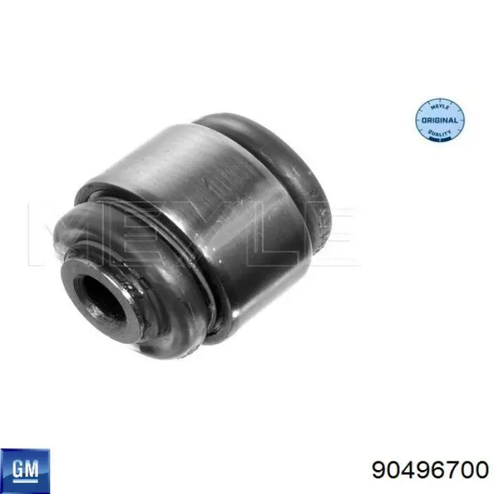 Do koszyka 90496700 General Motors Silentblock czopu tylnego