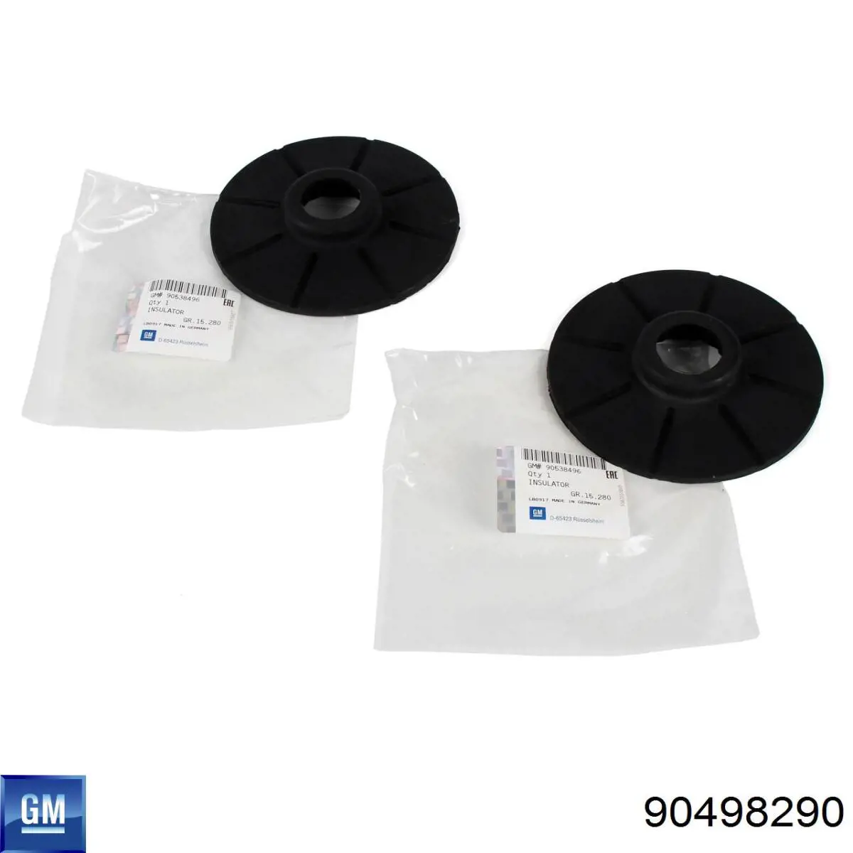 Osłona tarczy hamulcowej tylnej General Motors 90498290