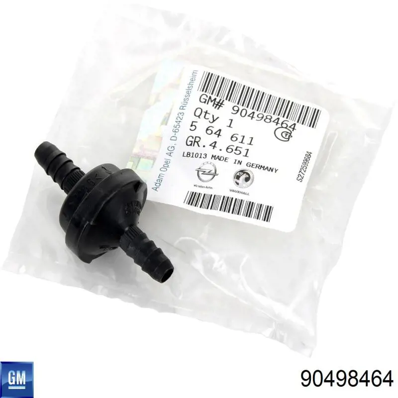 Zawór wzmacniacza podciśnieniowego hamulców General Motors 90498464 cena, od 4,95 USD