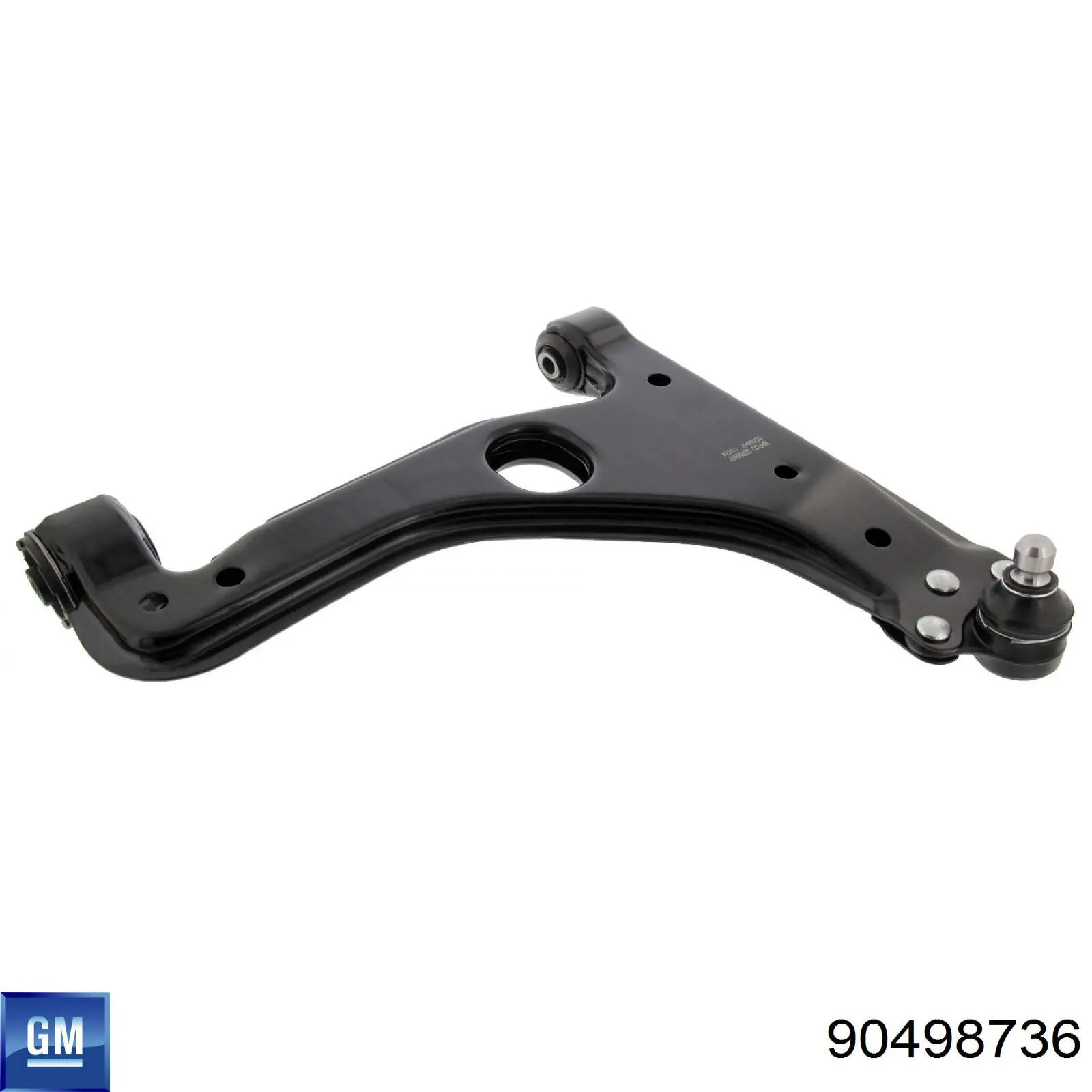 Wahacz zawieszenia przedniego dolny prawy 90498736 General Motors