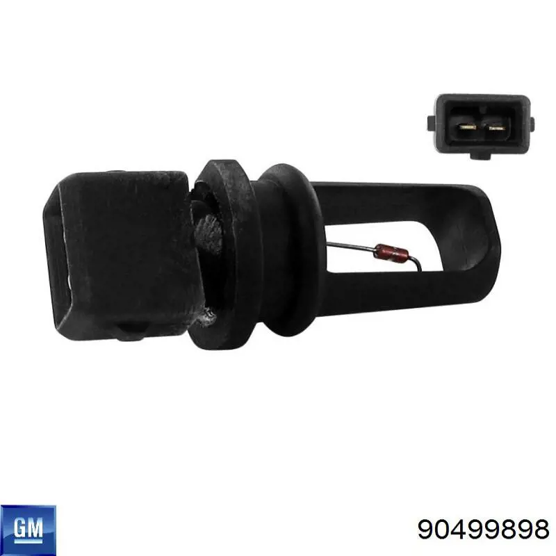 Do koszyka 90499898 General Motors Czujnik temperatury zewnętrznej