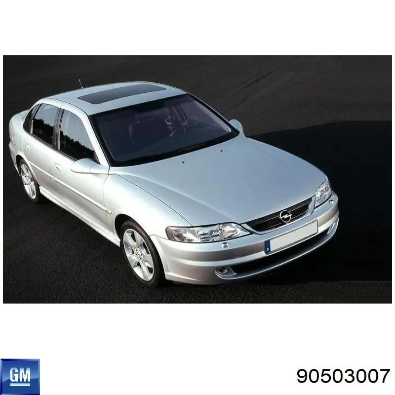 Osłona chłodnicy kompletna (panel mocowania reflektorów) Opel Vectra B sedana (36) (1995 - 2002) cena, od 126,22 USD