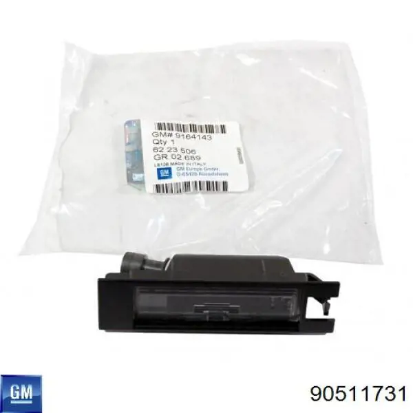 Lampa oświetlenia tylnej tablicy rejestracyjnej General Motors 90511731 cena, od 9,63 USD