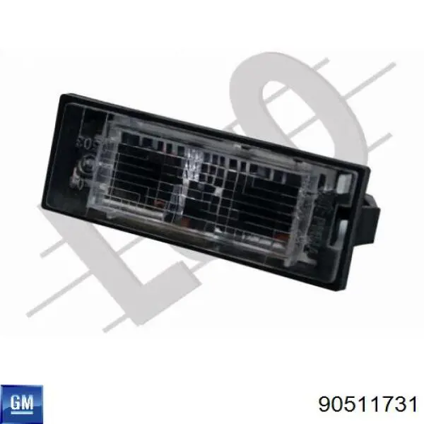 Lampa oświetlenia tylnej tablicy rejestracyjnej General Motors 90511731 cena, od 9,63 USD